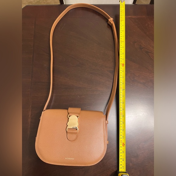 Senreve Cadence Crossbody Pebbled Chestnut Gold - Picture 2 of 11